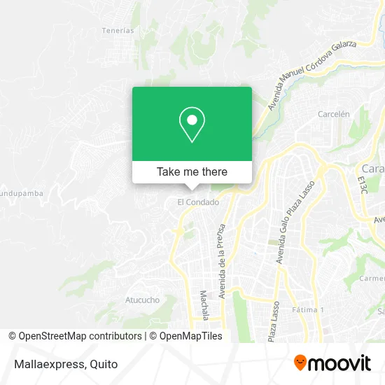 Mallaexpress map