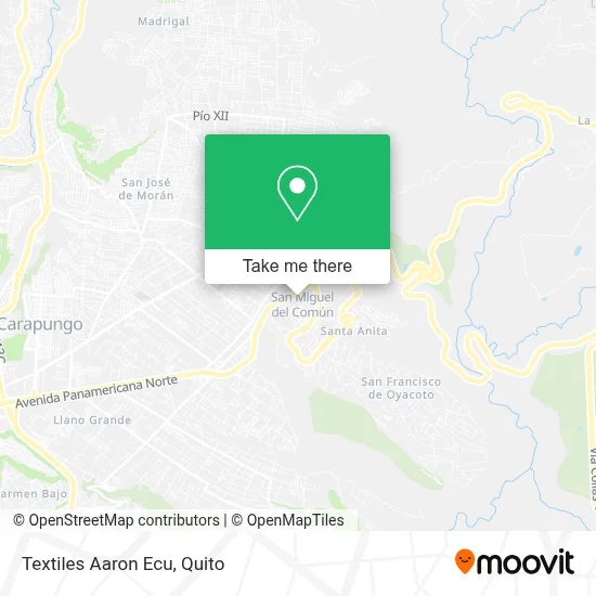 Textiles Aaron Ecu map