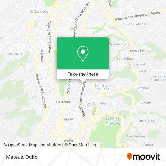 Mateus map