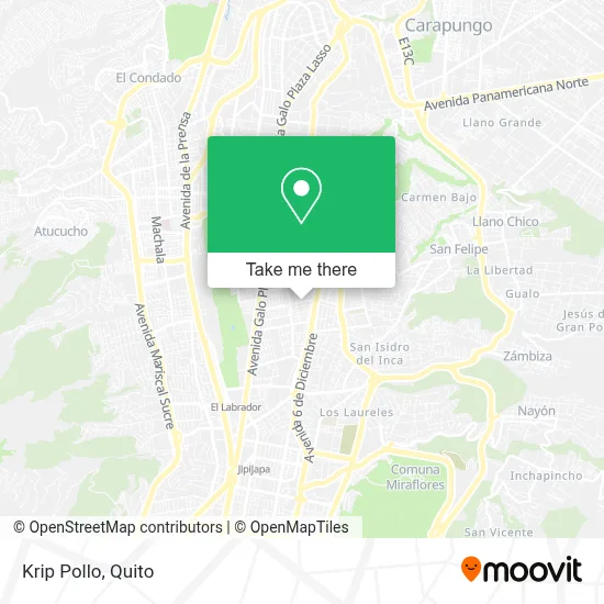 Krip Pollo map
