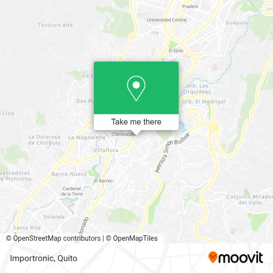 Importronic map