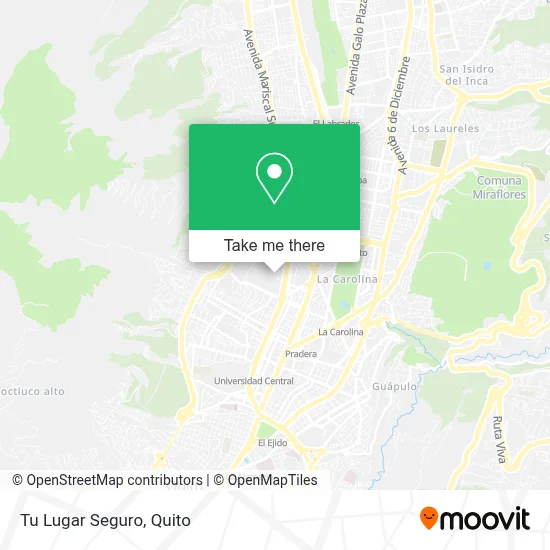 Tu Lugar Seguro map