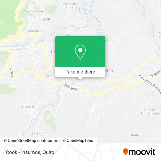 Cook - Insumos map