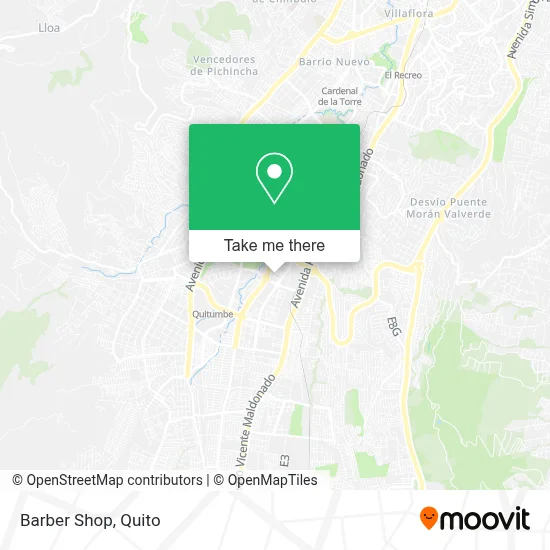 Barber Shop map