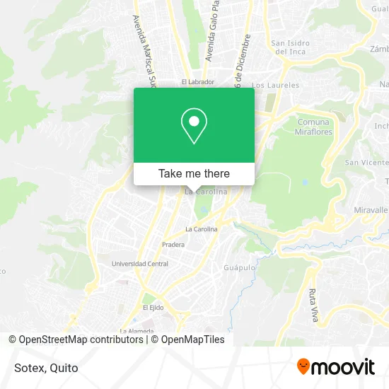 Sotex map