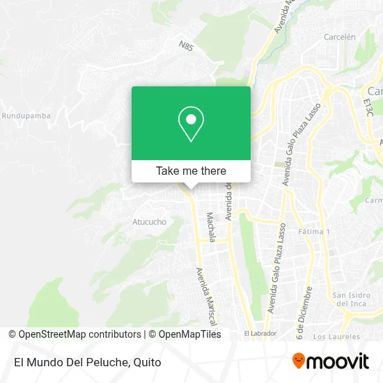 El Mundo Del Peluche map