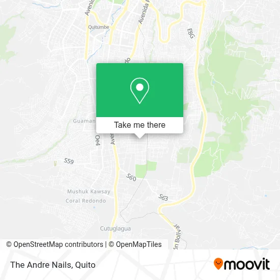 The Andre Nails map