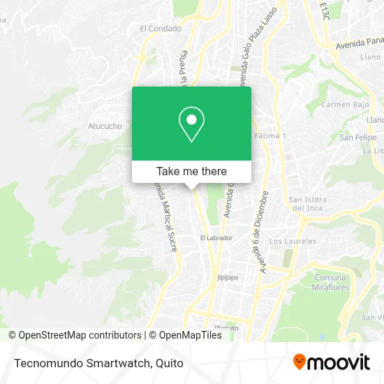 Tecnomundo Smartwatch map