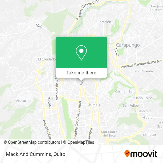 Mack And Cummins map