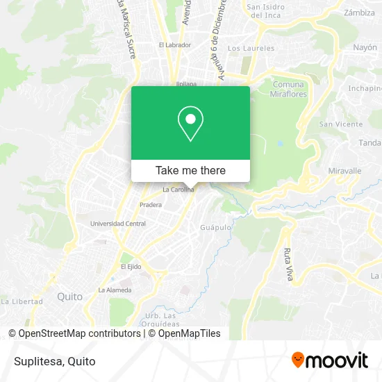 Suplitesa map