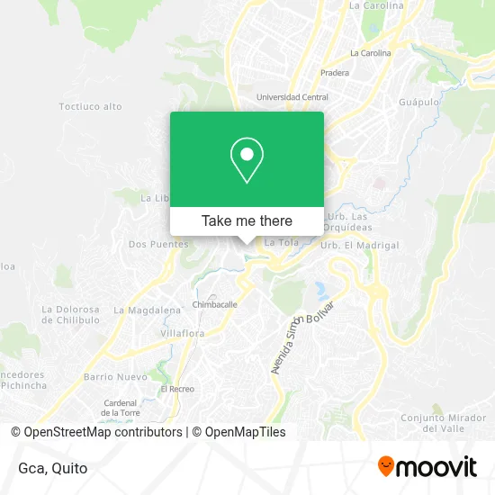 Gca map