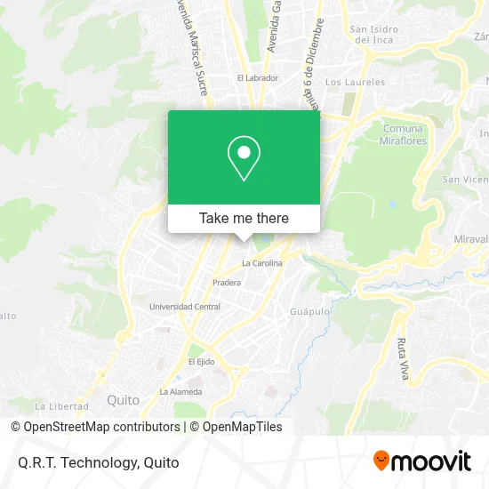 Q.R.T. Technology map