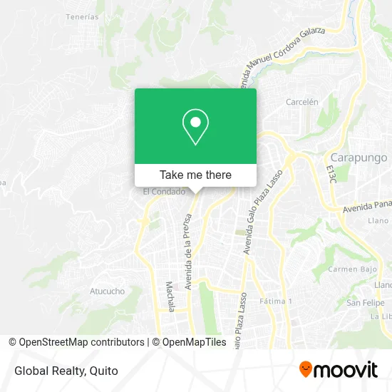 Global Realty map