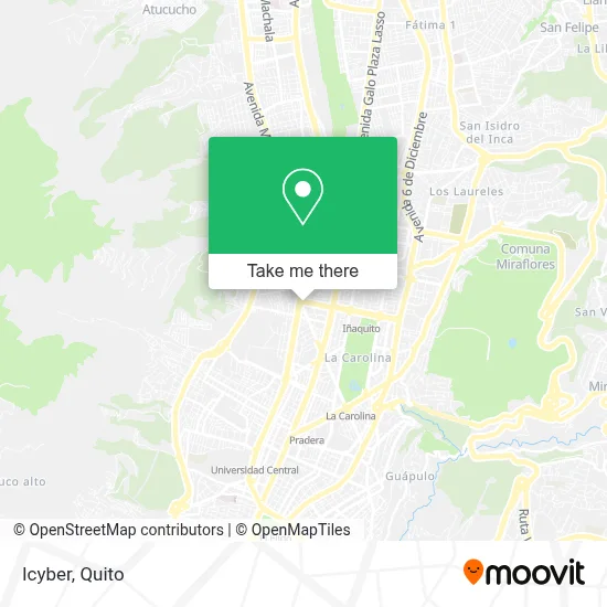 Icyber map