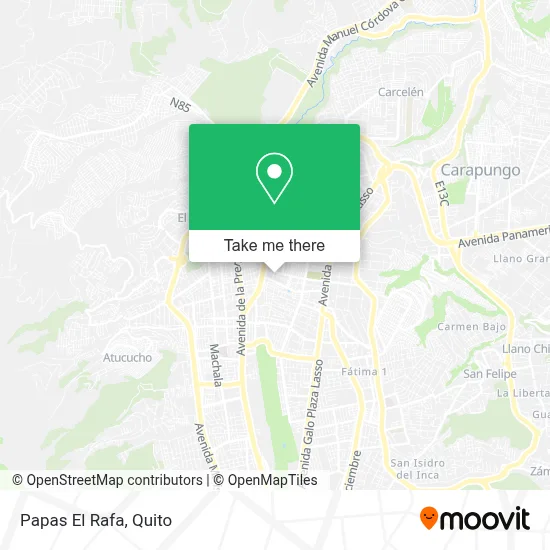 Papas El Rafa map