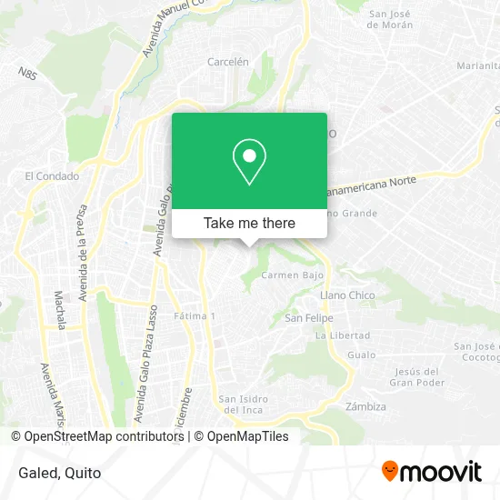 Galed map
