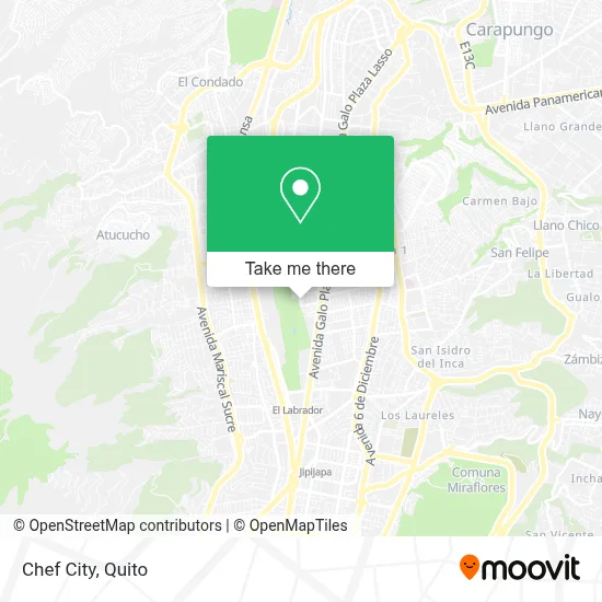Chef City map