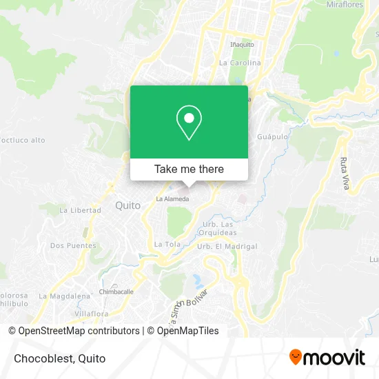 Chocoblest map