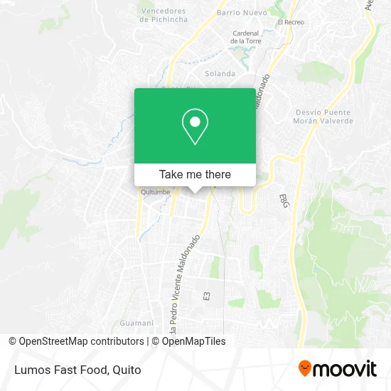 Lumos Fast Food map