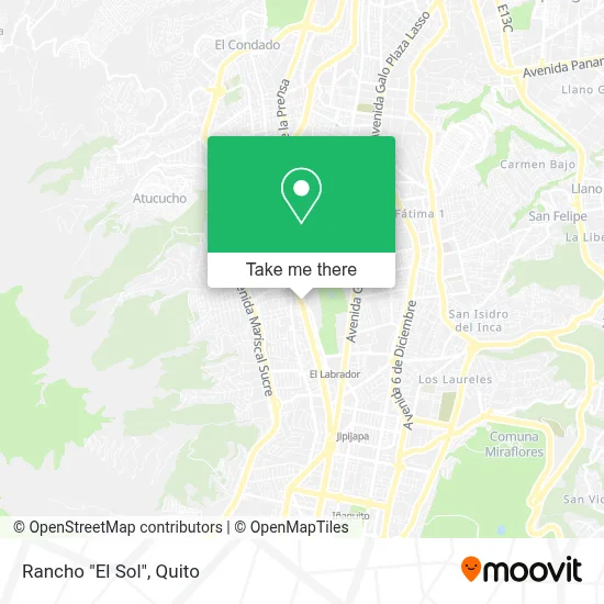 Rancho "El Sol" map