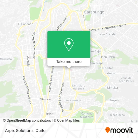 Arpix Solutions map