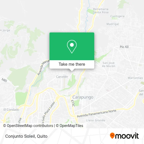 Conjunto Soleil map