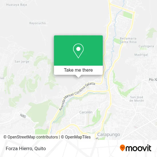 Forza Hierro map