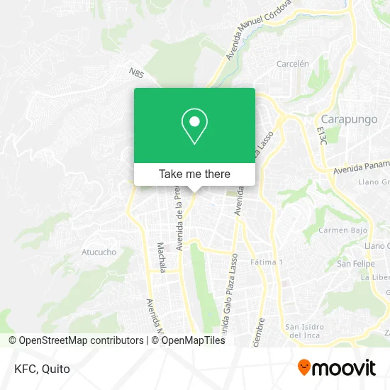 Kfc map