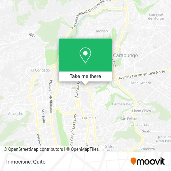 Inmocisne map