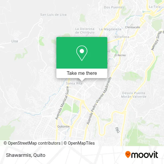 Shawarmis map