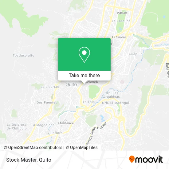 Stock Master map