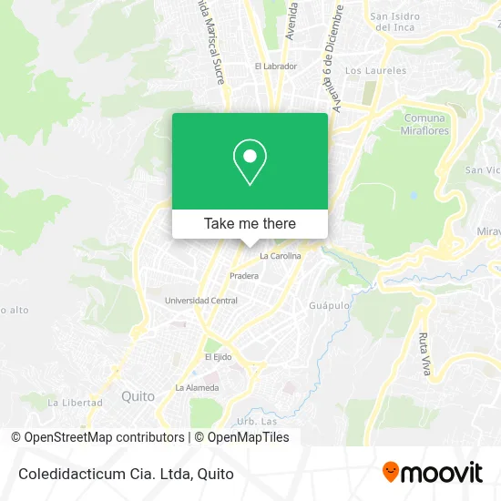 Coledidacticum Cia. Ltda map