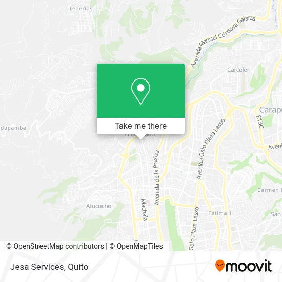 Jesa Services map