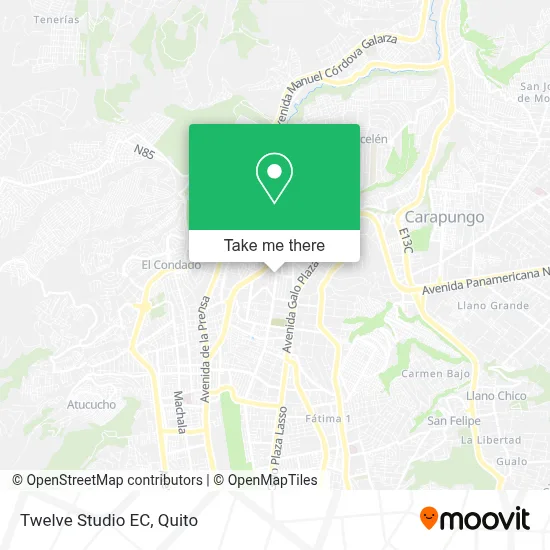 Twelve Studio EC map