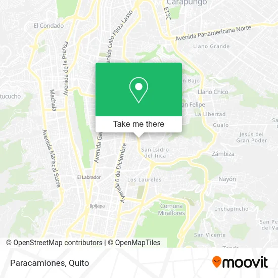 Paracamiones map