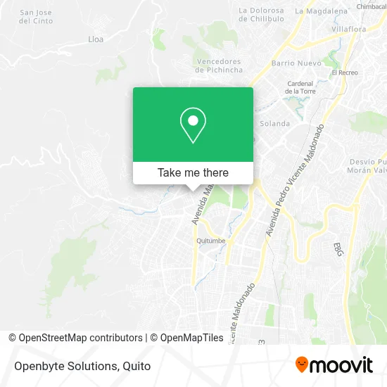 Openbyte Solutions map