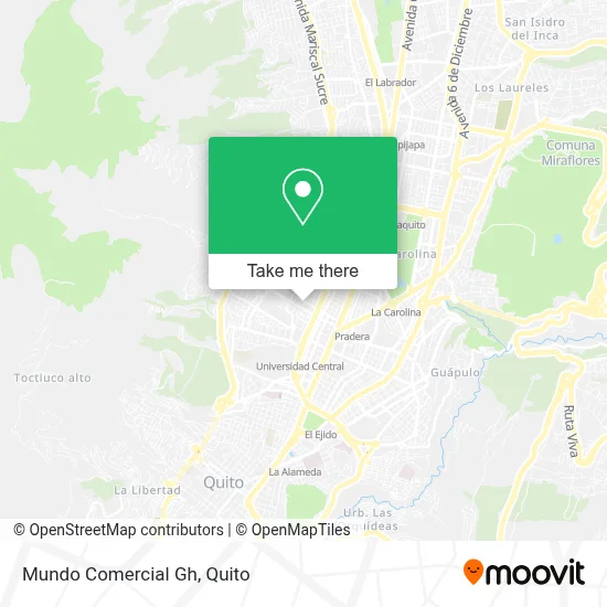 Mundo Comercial Gh map