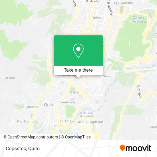 Copsstec map