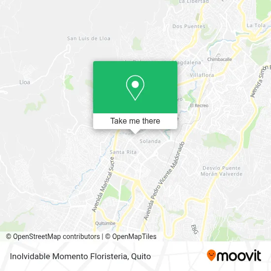 Inolvidable Momento Floristeria map