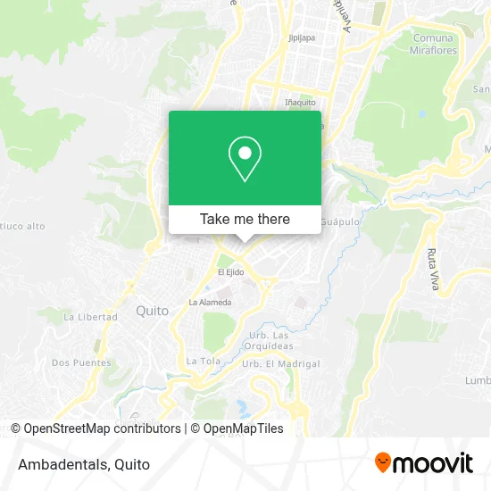Ambadentals map