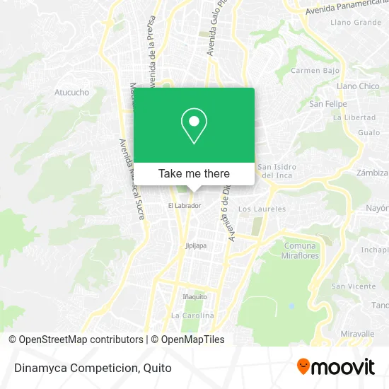 Dinamyca Competicion map