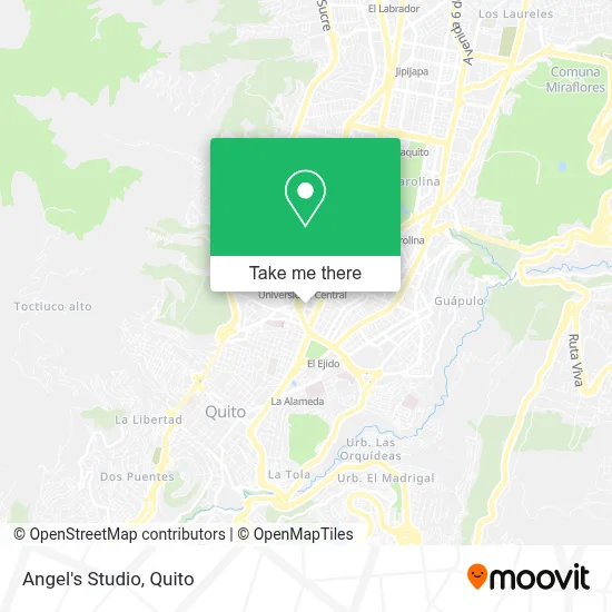 Angel's Studio map