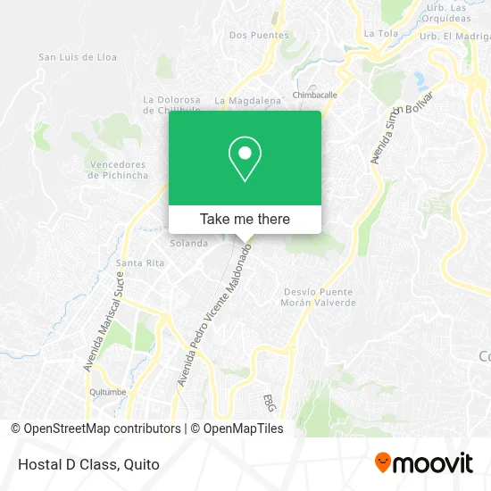 Hostal D Class map