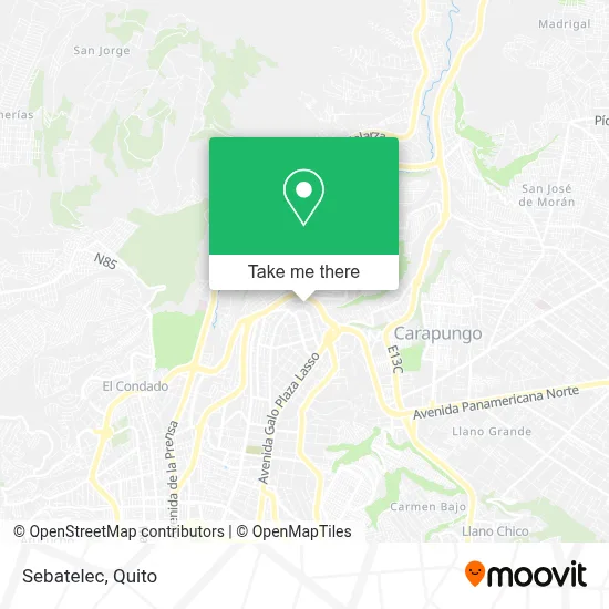 Sebatelec map