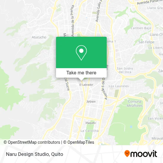 Naru Design Studio map