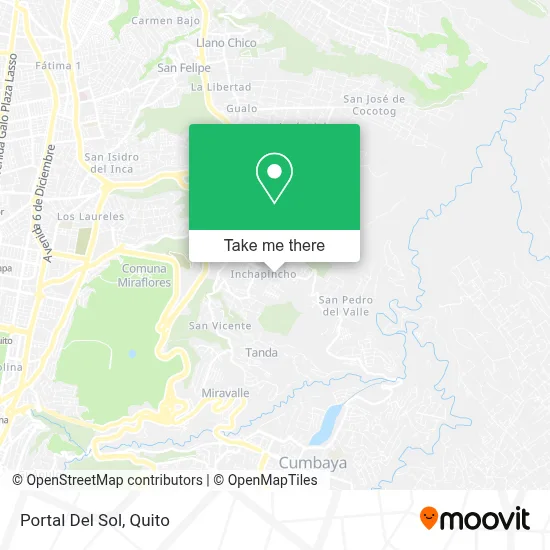 Portal Del Sol map