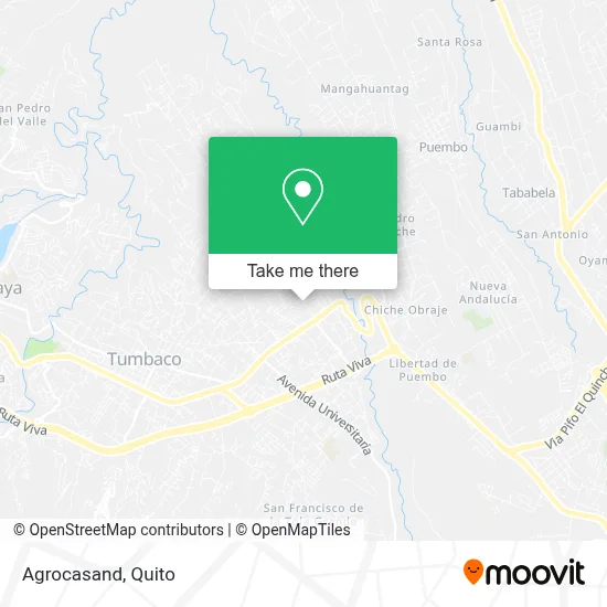 Agrocasand map