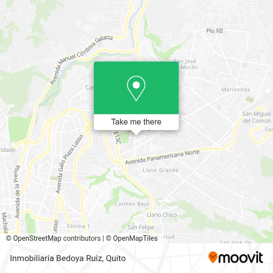 Inmobiliaria Bedoya Ruiz map