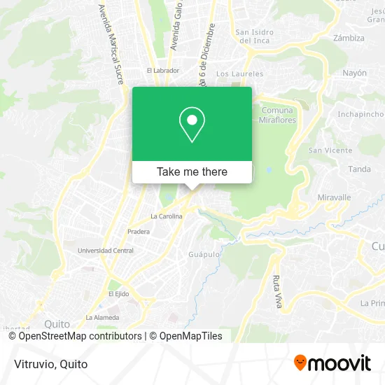 Vitruvio map