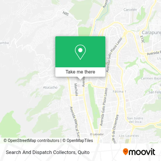 Search And Dispatch Collectors map